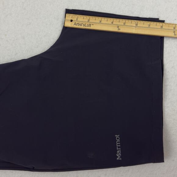 Marmot Arch Rock Shorts Men 34 Black Stretch Nylon Hiking Travel Short 8” NWT - Picture 7 of 13